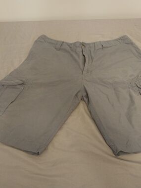 Rustic Blue Cargo Shorts 34. #0122